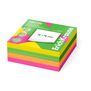 Самолепливи ливчиња 75х75, 4/1, 400л. Неон Самолепливи ливчиња 75х75, 4/1, 400л. Неон